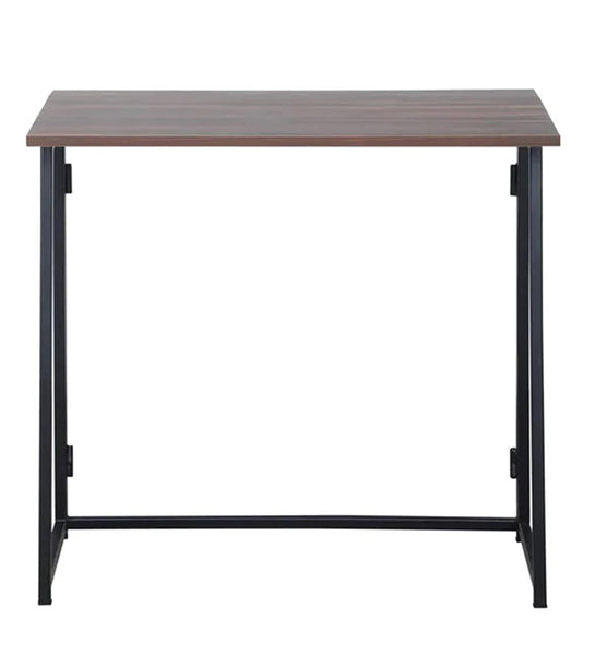 JD9 Foldable Table Study-Table Desk Home Office Workstation Adjustable and Portable (Work from Home) (Italian Dark, Large)