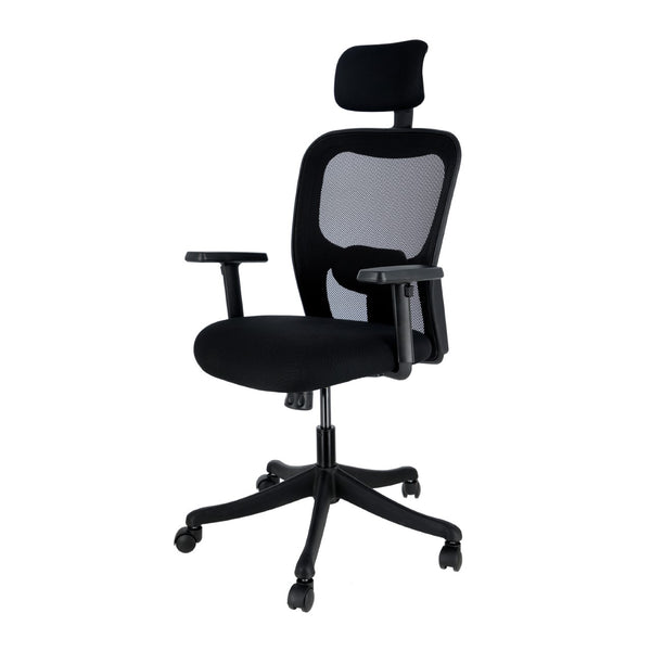 JD9 High Back Ergonomic Office Chair (Mesh ,Black,1 Piece)