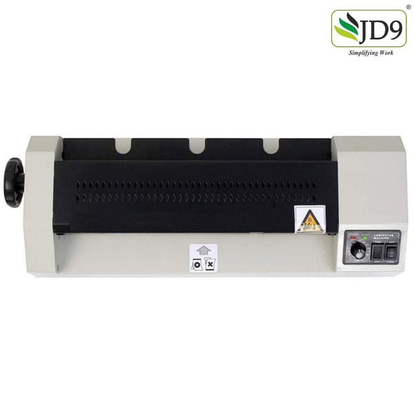 JD9 Lamination Machine- Fully Automatic Professional Laminating Machine/Laminator for Upto A3 Size with Hot and Cold Lamination(Photos ID,I-Card,Certificate) Off- White