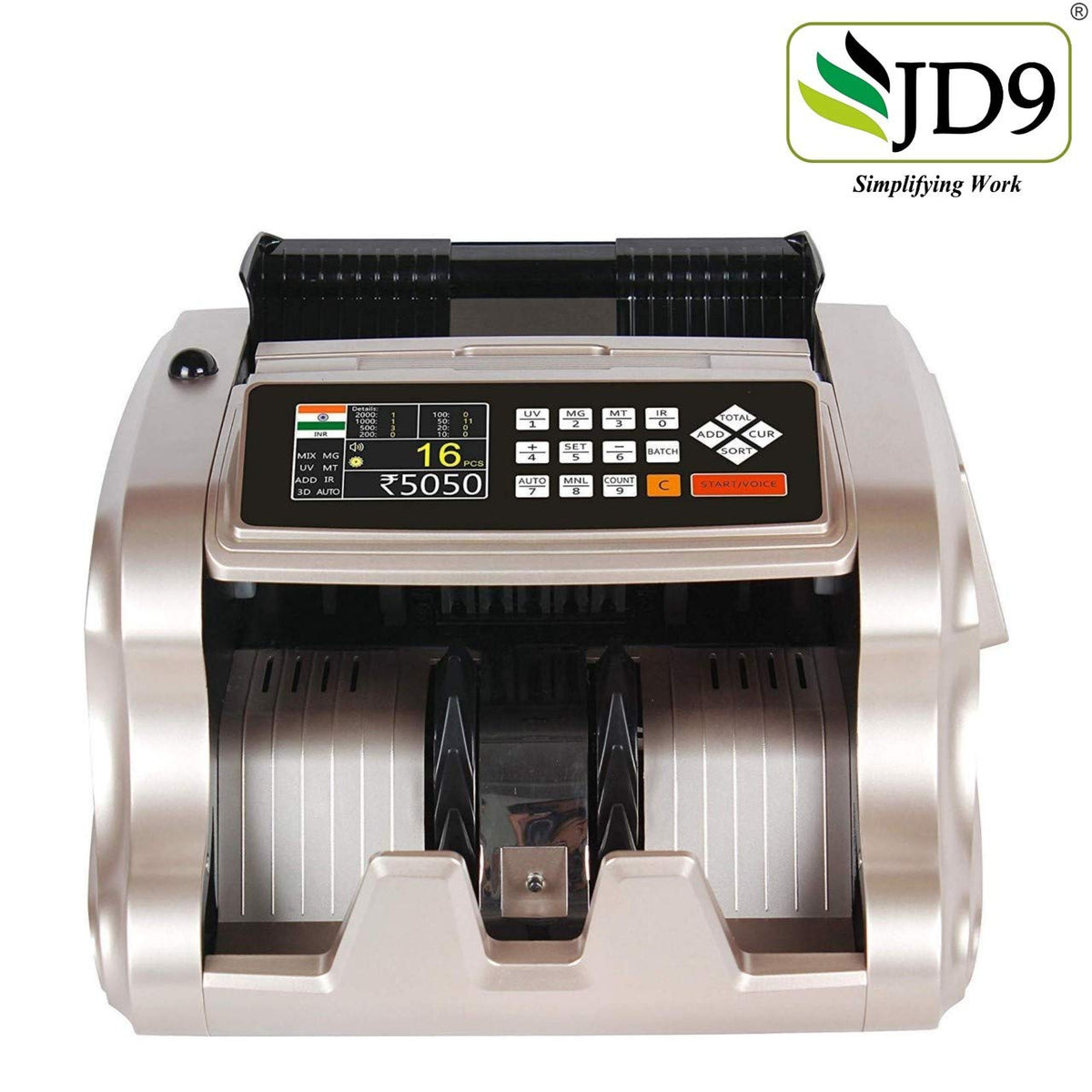 JD9 8888-E Mix Note Value Counting Business-Grade Machine Fully Automa