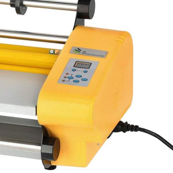 JD9 14" Thermal Roll to Roll Lamination Machine- Fully Automatic Professional Laminating Machine/Laminator for Upto 13" Roll Size with Hot and Cold Lamination.