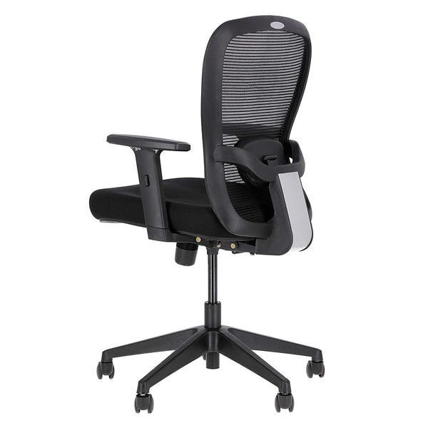 JD9 Ergonomic Office Chair for Home or Office (Breathable Mesh, Black)