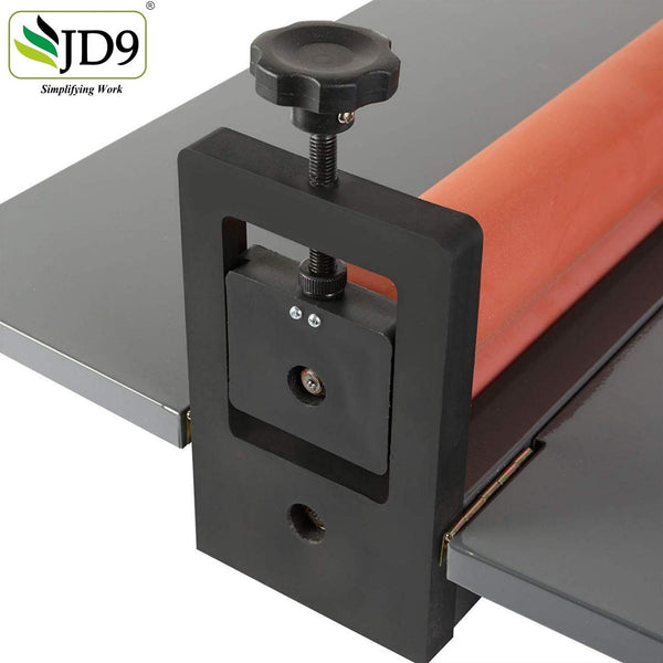 JD9 25.5" Cold Laminator Machine 10mm Manual Vinyl Photo Film Cold laminator Hand Crank Pressure Cold Roll laminator(25.5")