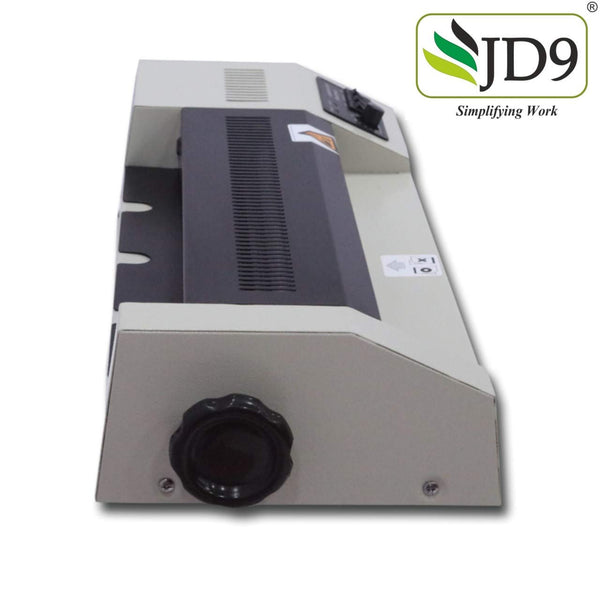 JD9 Professional Lamination/Laminating Machine Compact- Fully Automatic Professional Lamination Machine/Laminator for Upto A3 Size with Hot and Cold Lamination(Photos ID,I-Card,Document,Certificate).