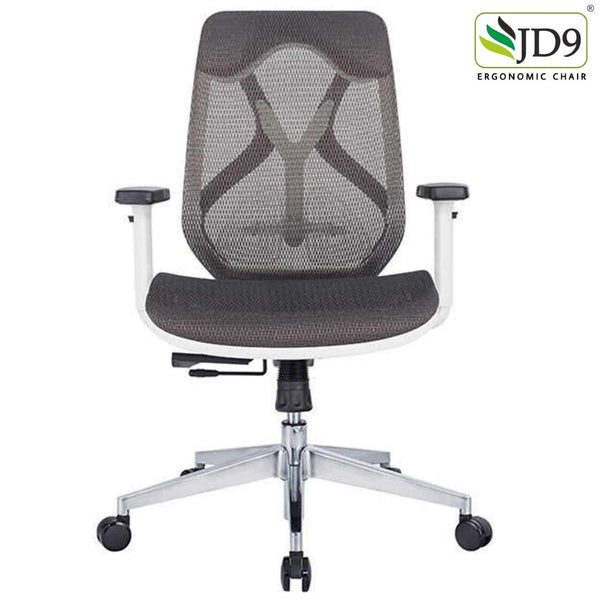 JD9 Medium Back Ergonomic Chair with Advanced Syncro Tilt Mechanism with Multi Position Lock for Office & Home