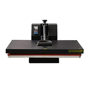 JD9 16" x 24" Industrial-Quality Digital Sublimation Heat Transfer Machine T-Shirt Heat Press Machine, 40 x 60 cm, Black