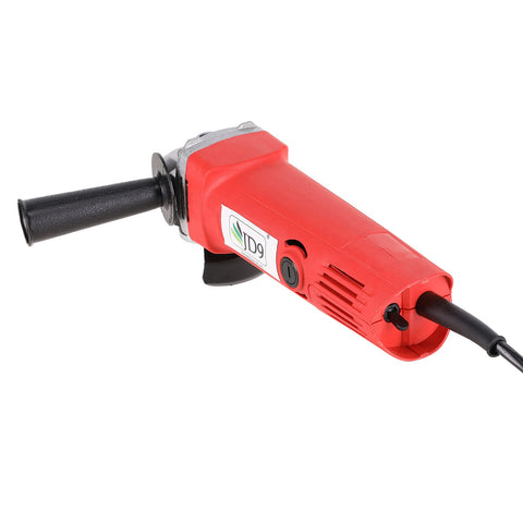 JD9 Heavy Duty Small Angle Grinder Machine (Corded) for Grinding, Polishing and Cutting with Auxiliary Handle, 850 Watts,11000RPM, 4 inch (100mm), For Home & Professional Use (Red)