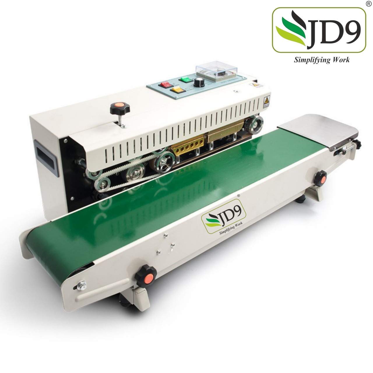 Automatic continuous plastic bag sealing machine with Coding