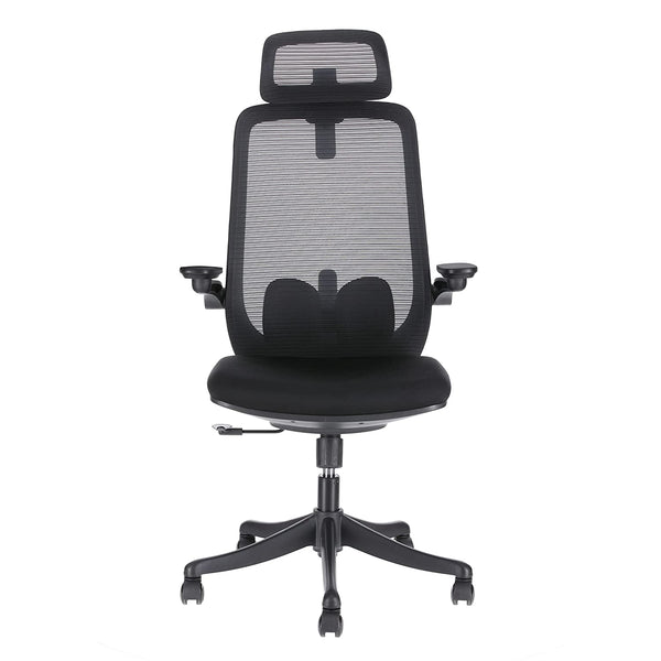 JD9 High Back Ergonomic Chair Cushion Seat with Advanced Syncro Tilt Mechanism, Flip up arms with Diagonal pad Adjustment & Adjustable Headrest for Office & Home for Office & Home