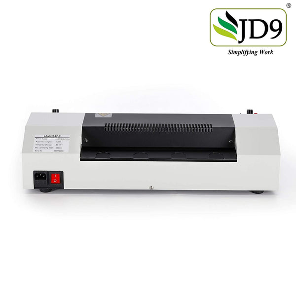 JD9 Heavy Duty Speed Lamination/Laminating Machine Compact- Fully Automatic Lamination Machine/Laminator for Upto A3 Size with Hot and Cold Lamination (Upto 350 Microns Thickness)