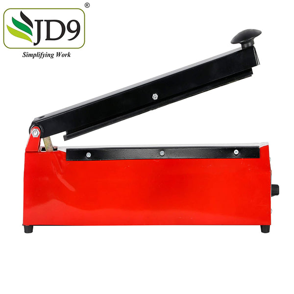 JD9 8 inches Premium Heavy Duty Heat Sealer, Packing Machine for Plastic Bag (Off White)