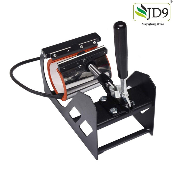 JD9 Heat Press 5 in 1 Digital Multi Functional Sublimation, Vinyl Printing Machine for T-Shirts (Any Flat Product), Mug, Plate Heat Press Machine 12x15 Inch