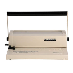 JD9 Business Grade A4 Spiral Binding Machine 46 Round Holes for Offices & Homes,Punch Capacity 12 Sheets(80 GSM)or2 Sheets of PVC Cover at a time