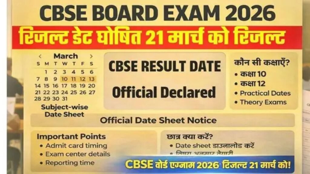 CBSE Board Result 2026